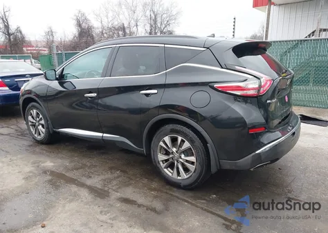 2015 Nissan Murano Sv z USA, uszkodzony, nr VIN 5N1AZ2MH1FN280749